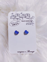 Naložite sliko v pregledovalnik galerije, LESENI UHANI - SRČEK